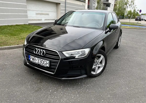 audi Audi A3 cena 61900 przebieg: 138000, rok produkcji 2016 z Września